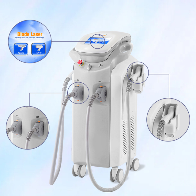 Dispositivo laser a diodi 755 808 1064 approvato CE Shanghai Medapolo Medical per la depilazione